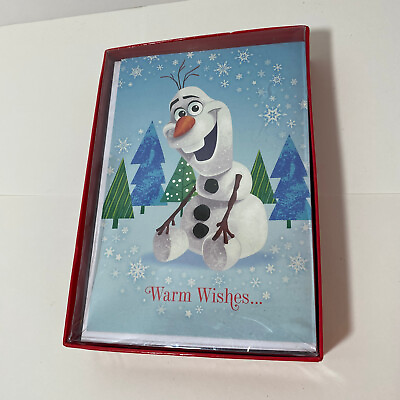 Disney Frozen For A Season Worth Melting For Christmas Cards Set of 18 $18.00
