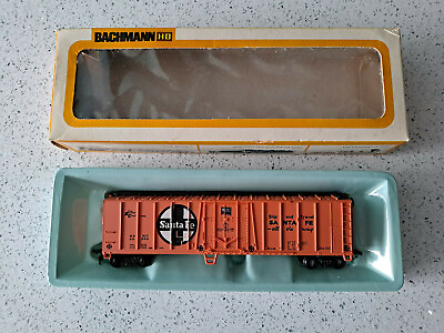 #ad Vintage Bachmann 1145 Santa Fe 51#x27; Plug Door Box Car SF HO Scale $13.00