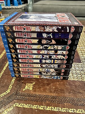 #ad Fairy Tail Complete Anime Series Episodes 1 142 *MISSING VOL 9* First edition $140.00