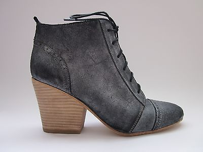 #ad Fiel Thibault Fashion Black Rubbed Ankle Boots Women#x27;s 9.5 $89.99