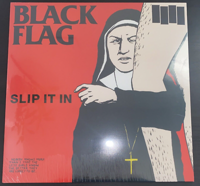 #ad BLACK FLAG SLIP IT IN VINYL LP SST RECORDS SEALED MINT $29.98