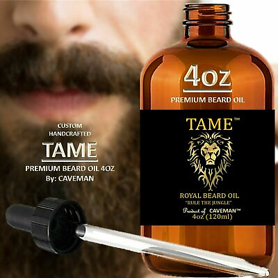 #ad 4oz Caveman™ Beard Growth Oil Men Mustache Barber Taming Grooming Style 18 Scent $15.99