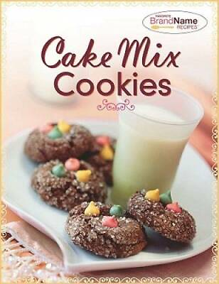#ad Cake Mix Cookies Favorite Brand Name Recipes Hardcover GOOD $4.21