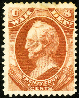 #ad US Stamps # O91 Official MLH VF Deep Color Scott Value $85.00 $39.50
