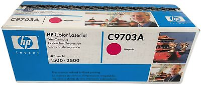 #ad HP LaserJet C9703A Magenta Toner Cartridge for HP laser jet 1500 2500H Genuine $17.99