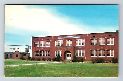 #ad Marianna AR Arkansas Robert R. Moton High School Built 1927 Vintage Postcard $6.99