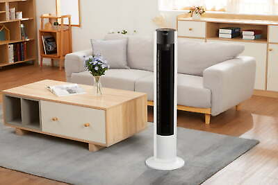 #ad 40quot; Tower Fan Standing 3 Speed Settings 3 Wind Modes Heating Oscillation Home US $68.39