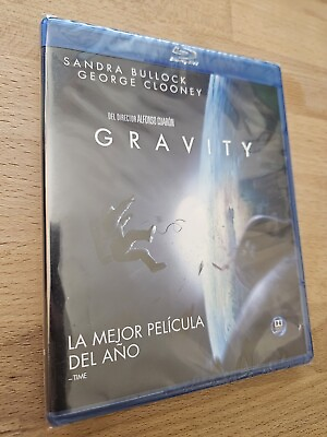 #ad Gravity Blu Ray Region Free NEW w Dolby Atmos amp; Silent Space Like Diamond Luxe $54.00