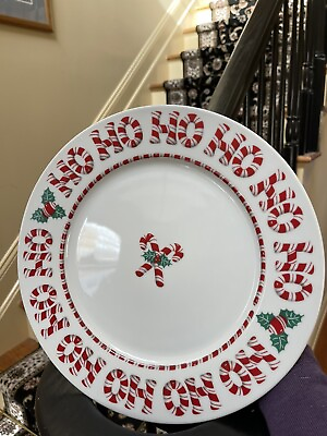 #ad Ho Ho Ho Christmas Plate Nancy Wayland Dick Meng 12” $30.00