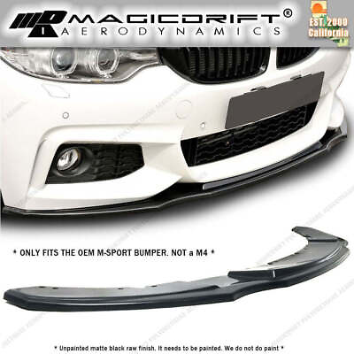 #ad For 14 20 BMW F32 4 Series M Tech M Sport Only RG Front Bumper Lip Spoiler Kit $99.98