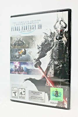 #ad Final Fantasy XIV Online: Complete Edition PC NEW Sealed $17.95