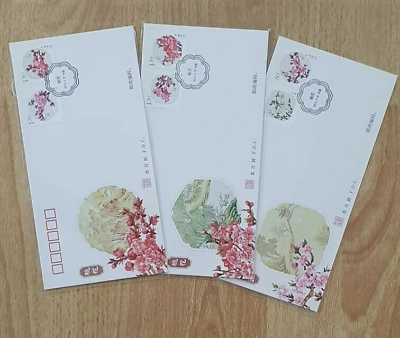 #ad China 2013 6 Peach blossom with Smell Flowers stamps 桃花 compete 12V on 6 FDC B $12.98