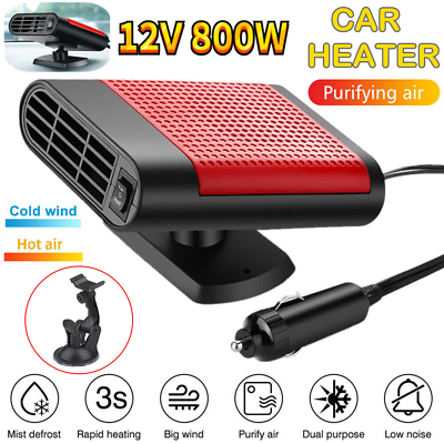 #ad 12V 800W Car Heater Portable Electric Heating Fan Defogger Defroster Demister US $9.99