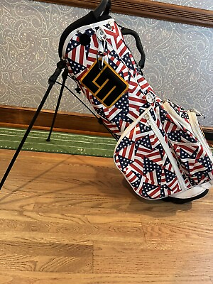 #ad loudmouth Limited edition American Flag Stand Bag $225.00