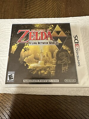 #ad *FIRST PRINT SEALED* The Legend of Zelda: A Link Between Worlds Nintendo 3DS $500.00