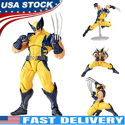 #ad SHF Anime Xman Wolverine Model Kaiyodo Revoltech Amazing Yamaguchi Figure Toy US $26.99