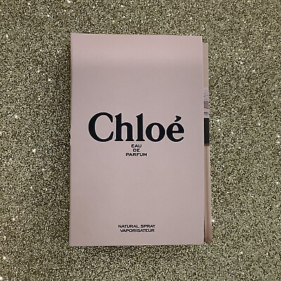 CHLOE Perfume Eau De Parfum EDP Sample Spray .04oz 1.2ml New in Card $7.55