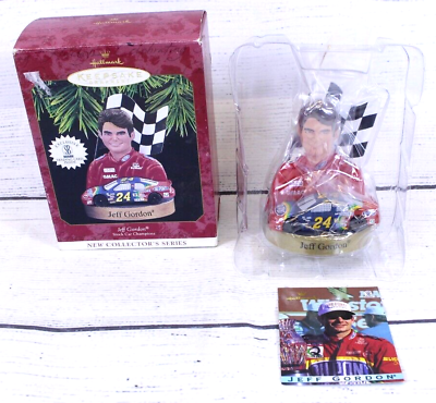 #ad Jeff Gordon NASCAR Hallmark Keepsake Ornament 1997 Stock Car Champions Series  $9.99