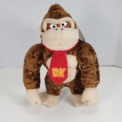 #ad Donkey Kong 8.5quot; Plush Toy Doll Figure Promo 2001 World of Nintendo KELLYTOY VTG $39.99