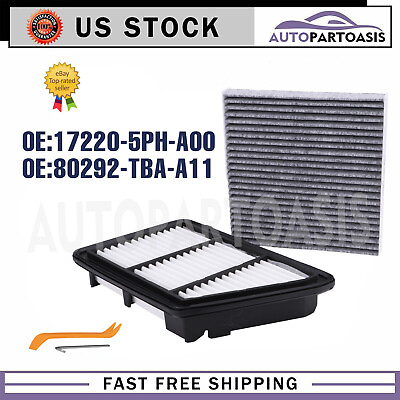 #ad ENGINE amp; CABIN AIR FILTER for Honda CRV 2.4L ONLY 2017 2020 17220 5PH A00 $21.20