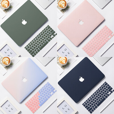 #ad Rubberized Matte Case Cover For New MacBook Air Pro Retina Silicone KB Cover $26.99