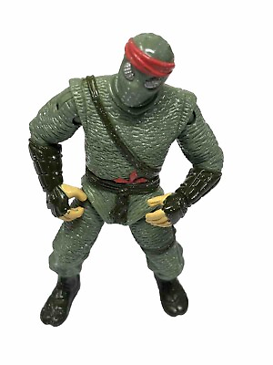 #ad 1992 Ninja Turtles Movie Star Foot Soldier Playmates Action Figure TMNT Vintage $15.00