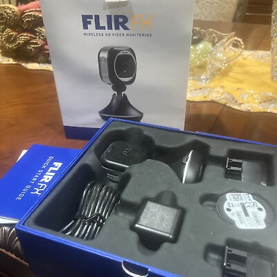 #ad FLIR FX Indoor Wi Fi 1080P HD Video Monitoring Camera FXV101 H $27.00