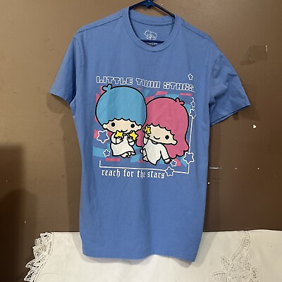 #ad Sanrio Little Twin Stars reach for the stars Japan Kawaii T Shirt XS $15.95
