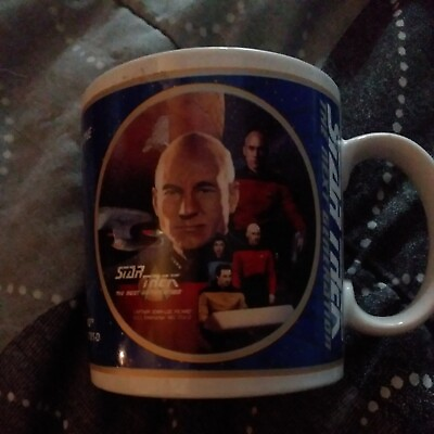 #ad STAR TREK generation CAPT John luc picard Ceramic Coffee Cup Mug Patrick stewart $12.99