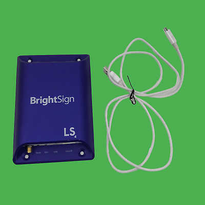 #ad BrightSign LS4 Model LS424 W Video Media Player Purple #PR9513 $135.99