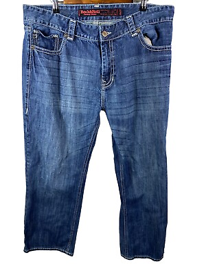 #ad Rock amp; Roll Denim Jeans Size 40 x 29 Mens Cowboy 40x29 100% Cotton Bootcut Med $59.99