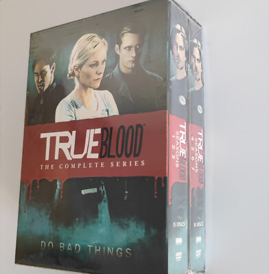 #ad True Blood The Complete Series Seasons 1 7 DVD 33 Disc Region 1 Brand New $34.90