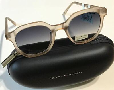 Tommy Hilfiger Women#x27;s Sunglasses Stallion OL572 Peach Authentic $19.99