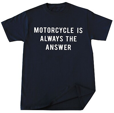 #ad Funny Motorcycle T shirt Biker Moto Lover Racer Bike Racing Motorcyclist Gift $19.99