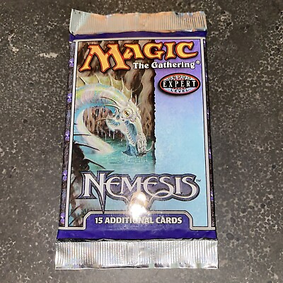 #ad 2000 MTG Magic the Gathering Nemesis Booster Pack English New Sealed $19.75