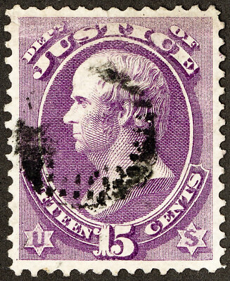 #ad US Stamps # O31 Official Used Superb Gem Scott Value $200.00 $87.50