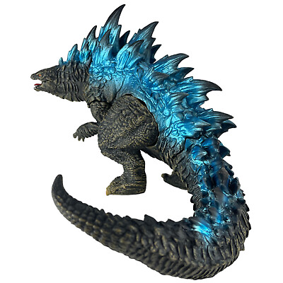 #ad Godzilla King of the Monster Blue Fin Gojira Kaiju Action Figure 12quot;x9quot; Toy $24.99