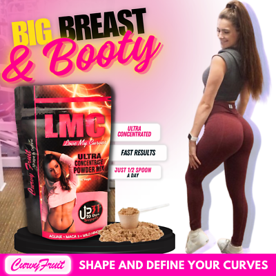 #ad HUGE BOOTY WIDER HIPS amp; FULLER BREAST w LMC ULTRA CONCENTRATED POWDER MIX $39.90