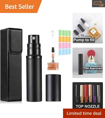 #ad #ad Refillable Perfume Atomizer Travel Cologne Sprayer Portable Mini Scent Pump $17.07