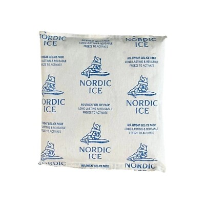 #ad NORDIC ICE COLD GEL REFRIGERANT FREEZER SINGLE INDIVIDUAL PACKS FREE SHIPPING $1.99