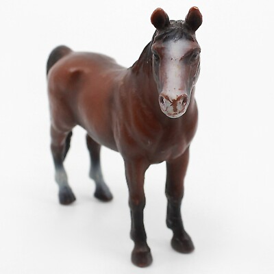 #ad Brown ARABIAN STALLION Horse 5quot; Animal Figure 2000 Schleich $5.99