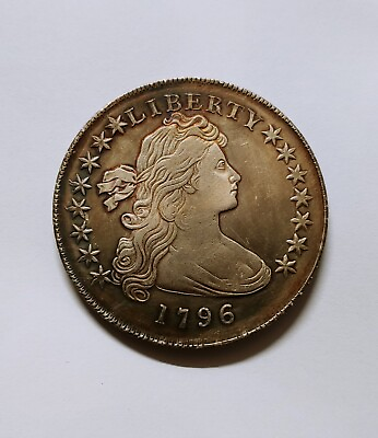 #ad Vintage Novelty1796**Mint US Historica Gallery*90%Silver*Tone GoldCover.26.8gr. $310.00