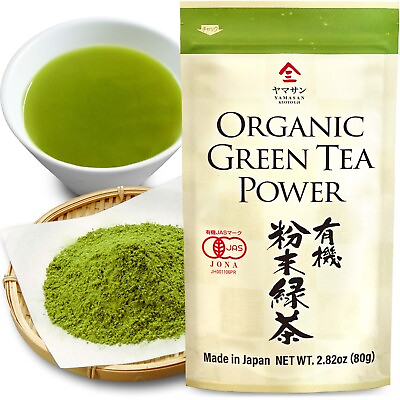 #ad Japanese Organic Green tea Powder Instant Sencha Powder Konacha Sushicha 80g $14.37