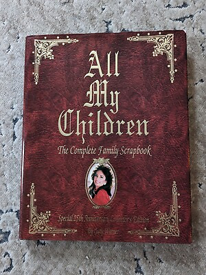 #ad All My Children : The Complete Family Scrapbook by Gary Warner 1994 Hardcover $6.50