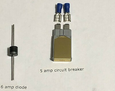 #ad Lionel Circuit Breaker 5 amp amp; 6 amp diode for LIONEL 1033 1044 TW RW LW $10.99