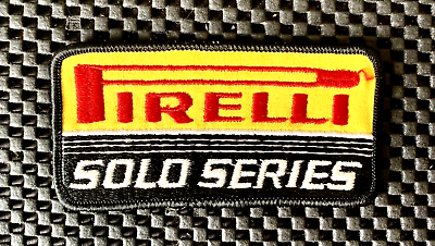 #ad PIRELLI SOLO SERIES YACHT SAILING RACE EMBROIDERED SEW ON ONLY PATCH 4quot; x 2quot; NOS $29.99
