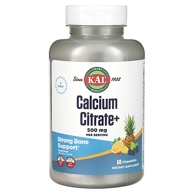 #ad Calcium Citrate Mixed Fruit 60 Chewables $13.00