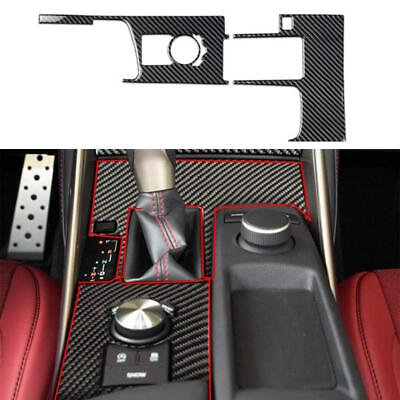 #ad For Lexus IS 2013 20 300 350 Real Carbon Fiber Central Console Gear Shift Cover $72.74