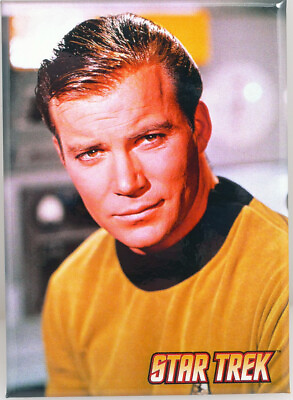 #ad Star Trek James T Kirk Magnet Ata Boy 294610 $6.20