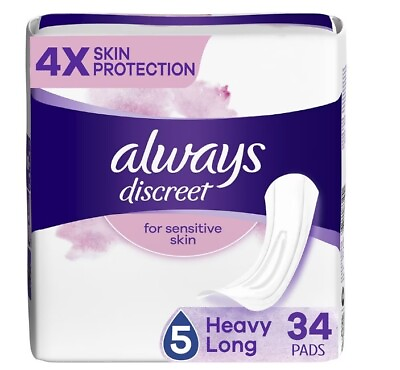 #ad Always Discreet for Sensitive Skin Pads Liners For Women Regular Long ✅✅✅ $79.99